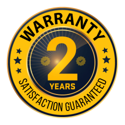 Warranty 2 years